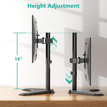 Freestanding Vesa Monitor Stand for 13-32 Inch Screens, up to 22 Lbs